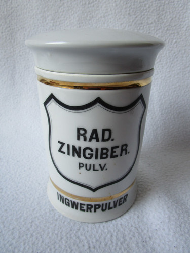 Altes apotheker porzellan - altes,