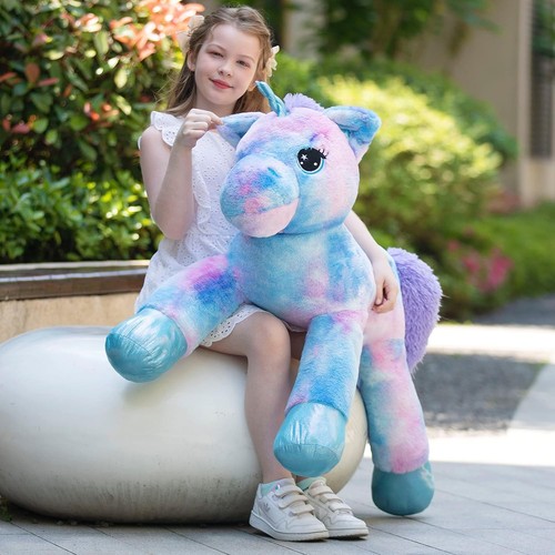 Riesen einhorn kuscheltier - riesen,