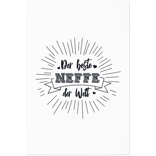 Der beste neffe welt - beste,
