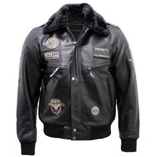 Herrenjacke 100% Echtleder