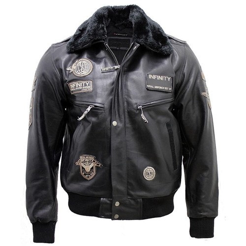 Herrenjacke 100 echtleder - herrenjacke, 100%