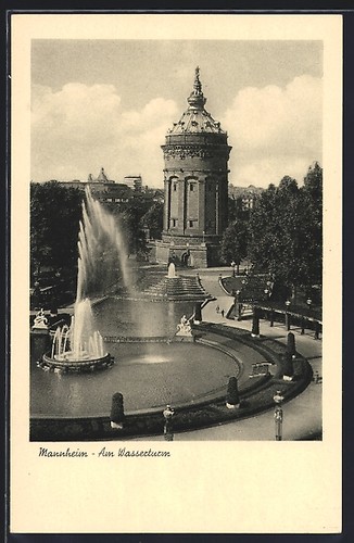 Mannheim wasserturm - am,