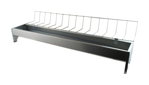 Hühner futtertrog 100cm - hühner,