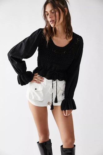 Free people stricktop häkel - stricktop,