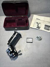 Nikon Nikkormat Microscope Adapter Model 2 - Mit Mattscheibe. Wie Neu! Boxed