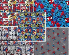Crafts Stoffe Spiderman
