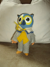 DDR Puppe Schalkau Souvenir Steckschuhe  DDR Fernsehen Onkel UHU