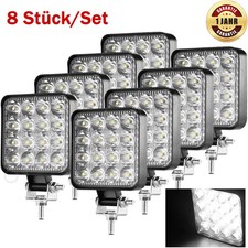 8x 12V Led Arbeitsscheinwerfer