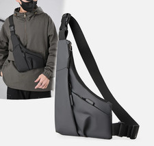 Herren Schultertasche Crossbag Bodybag Bag Brusttasche Umhängetasche Crossbody
