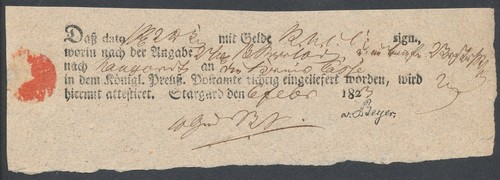 407864 preußen postschein - preußen,