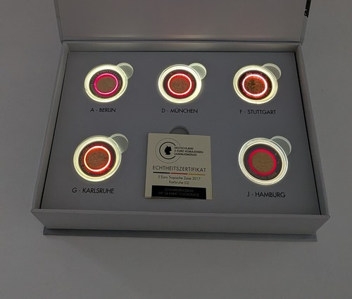 5x5 euro münzen mit - 5x5,