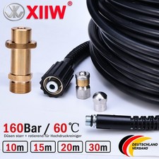 10-30m Rohrreinigungsschlauch SET Abflussreiniger Kanalratte Für Kärcher Kränzle