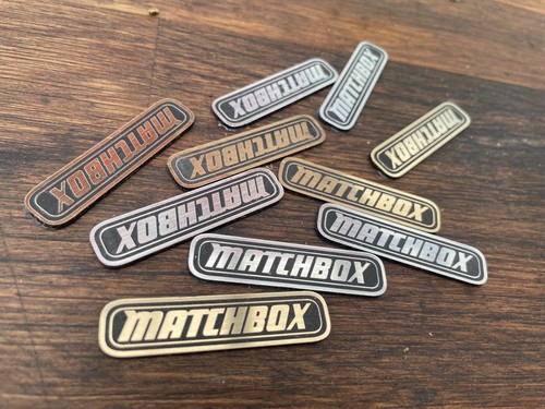 Plaketten badges matchbox - matchbox,