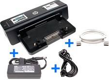 HP Docking HSTNN-I11X + HP 90W Netzteil + DisplayPort für Elitebook 8740w, 8760w