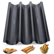 Baguetteblech 3 Mulden