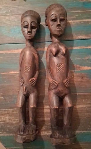 Alte afrika statuen figuren - alte,