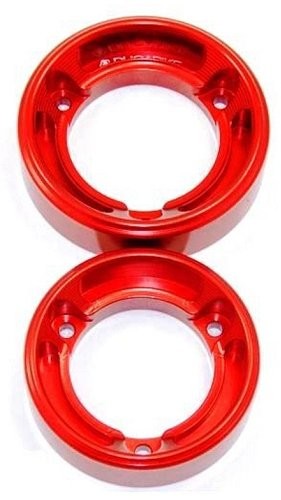 Dbk auspuffendkappen set rot - auspuffendkappen-set,,