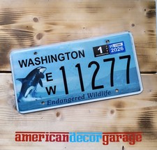 USA Nummernschild/