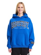 Babystaff College Oversize Hoodie Damen Kapuzen Pullover Frauen Blau Amstaff