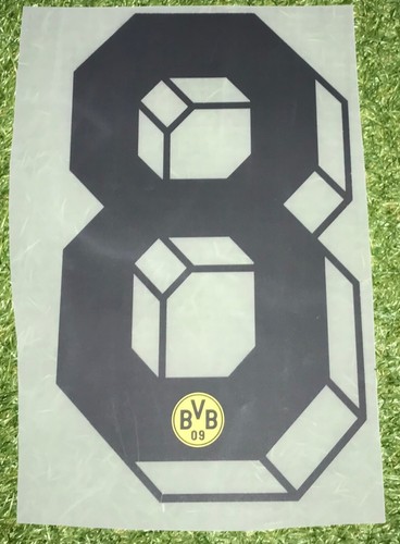 Bvb rückennummer flock - bvb, #8