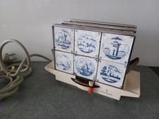 SIEMENS 70erJahre Toaster Typ TT4500 Nr. 5004 SAMMLERSTÜCK Motiv Delfter Kacheln