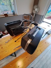 BMW R80ST Koffersatz mit Träger Rückleuchte und 2 Schlüssel.