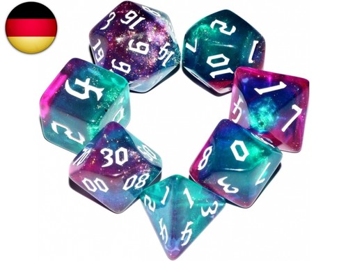 Dnd würfel set 7er satz - dnd,