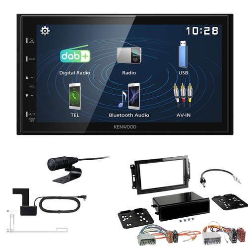 Kenwood 2din dab autoradio - 2din, dab+
