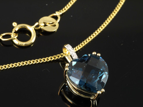 585 goldkette mit kleinem herz - kleinem,