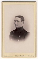 -1243a❚ CDV von 1893 , Offizier , Waldenburg Gottesberg