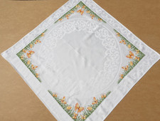 Tischdecke, Mitteldecke weiß