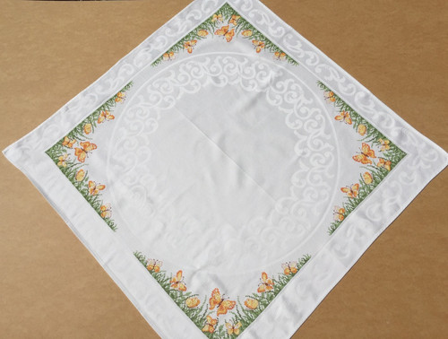 Tischdecke mitteldecke weiß - tischdecke,,