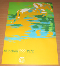 OLYMPIA MÜNCHEN 1972 POSTER "