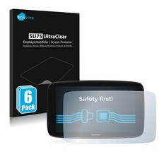 6x Schutzfolie für TomTom Go