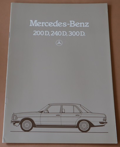 Prospekt mercedes 200 - d,, 240