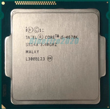4Th Gen Intel Core i5 4670K LGA 1150 3.4 GHz CPU Processor Haswell 4-Core SR14A