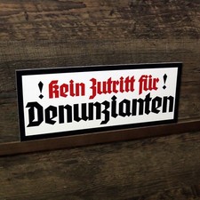 Schild Kein Zutritt für