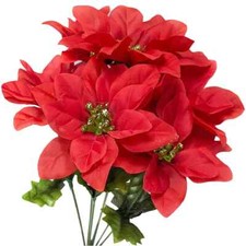 35 cm Weihnachtsstern-Busch 7