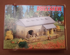 Vollmer N 7723 - Schweinestall mit Schweinen - Spur N - Bausatz - OVP