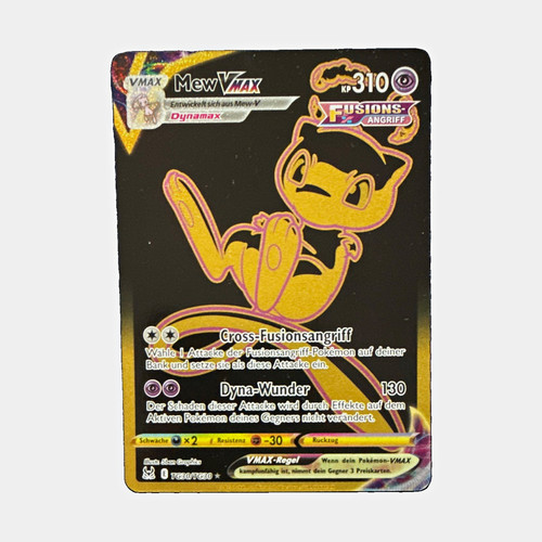 Pokémon tcg mew vmax - mew, gold
