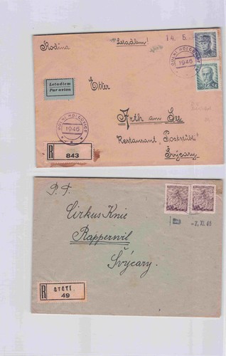Tschechoslowakei 1945/46