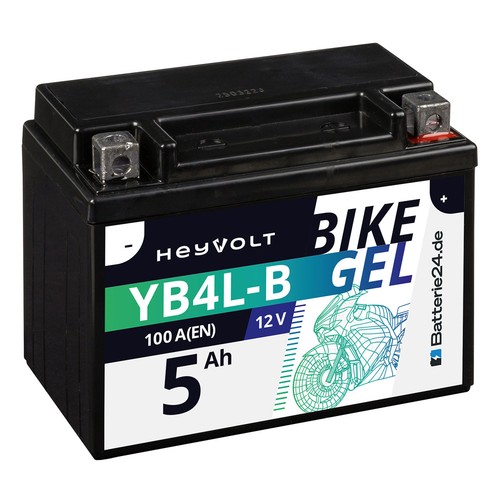Gel rollerbatterie 12v - rollerbatterie, 5ah