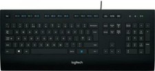 Logitech Tastatur K280e mit Kabel Keyboard schwarz 920-008669