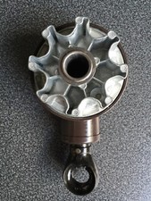 Kurbelgetriebe für Markisen mit Rundöse - braun