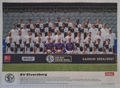 Mannschaftsfoto elversberg - sv,