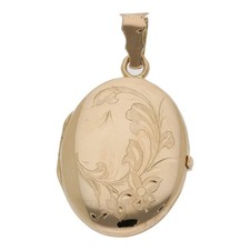 Medaillon Anhänger 585/ 14 K