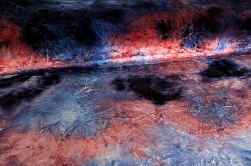 Stretchsamt batik stoff - stretchsamt,