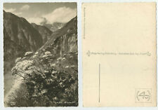 80518 - Stilles Alpental - Echtfoto - alte Künstlerkarte
