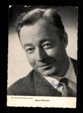 Heinz Rühmann WS Druck Autogrammkarte Original Signiert # BC 219044