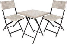 Balkon Bistro Set Rattan